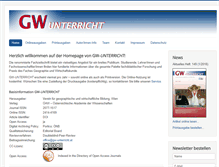 Tablet Screenshot of gw-unterricht.at